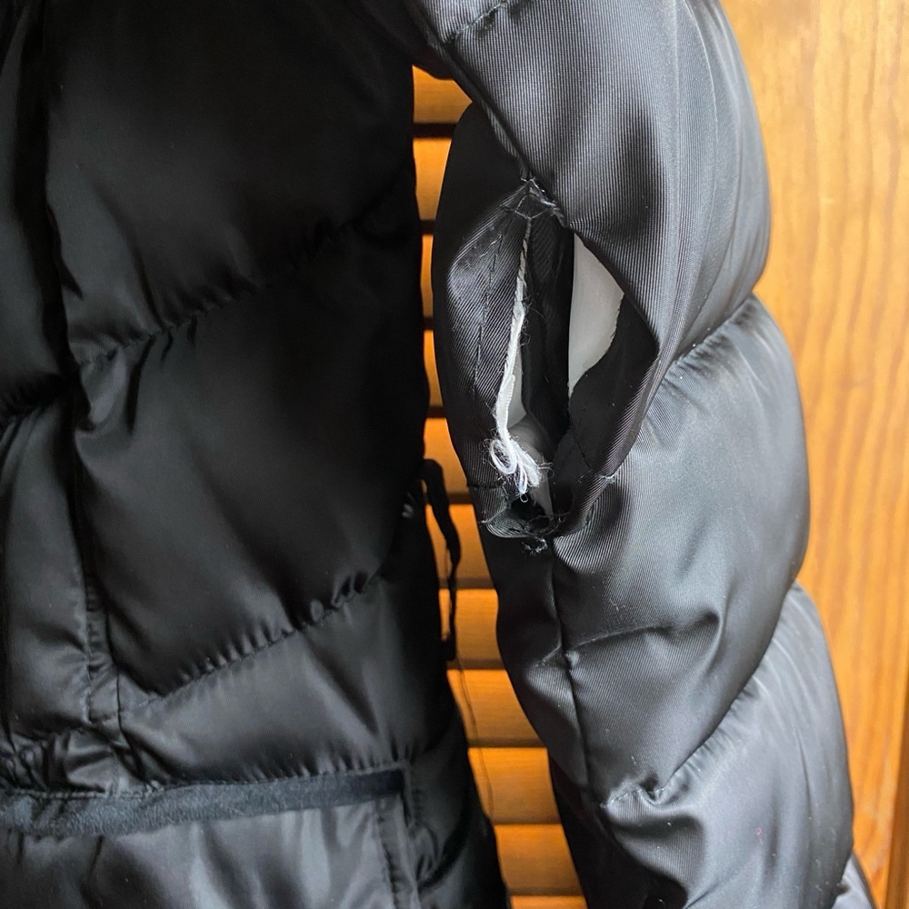 Women's Vince Camuto Puffer Jacket, Black, M - Picture 3 of 8